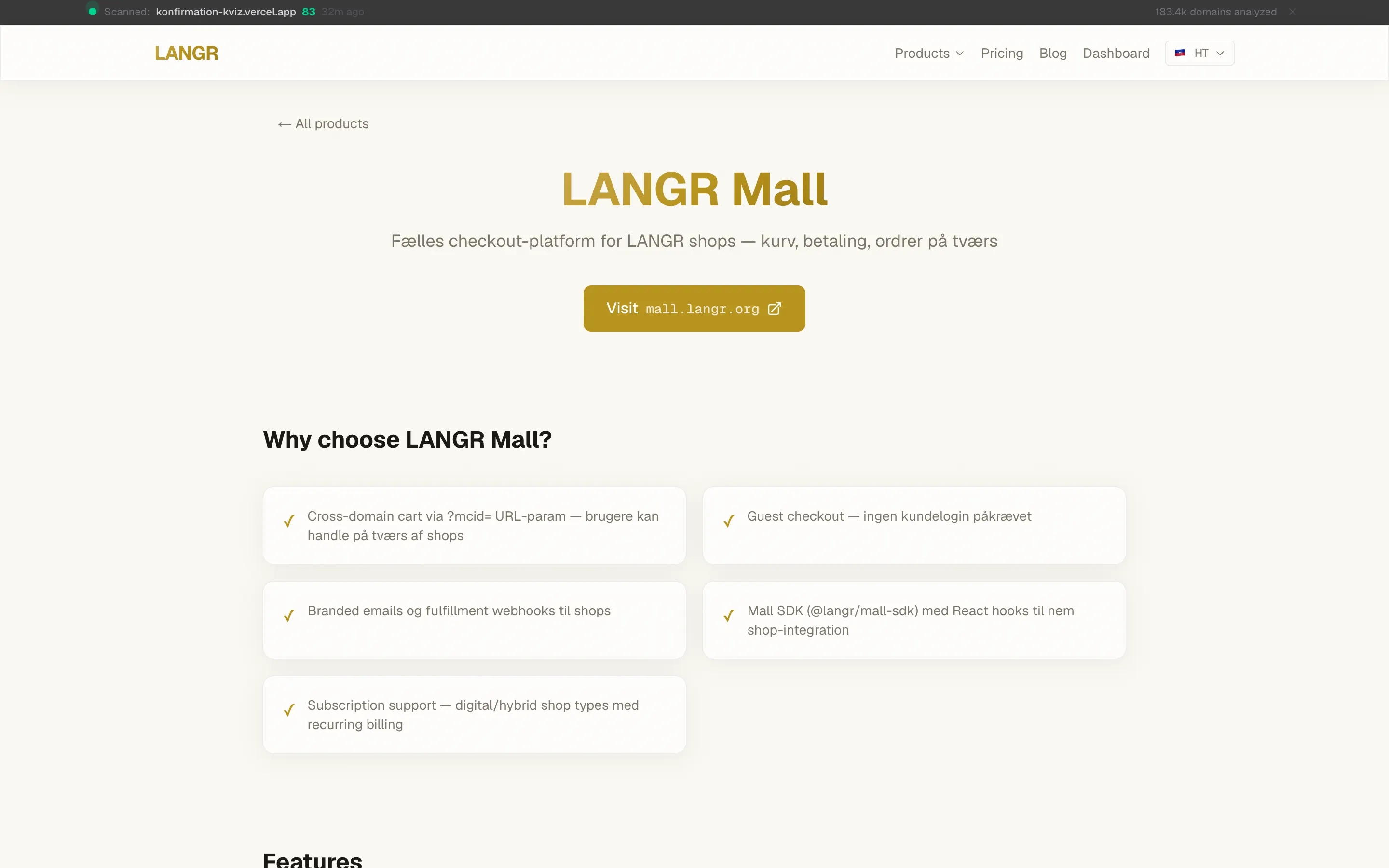 LANGR Mall