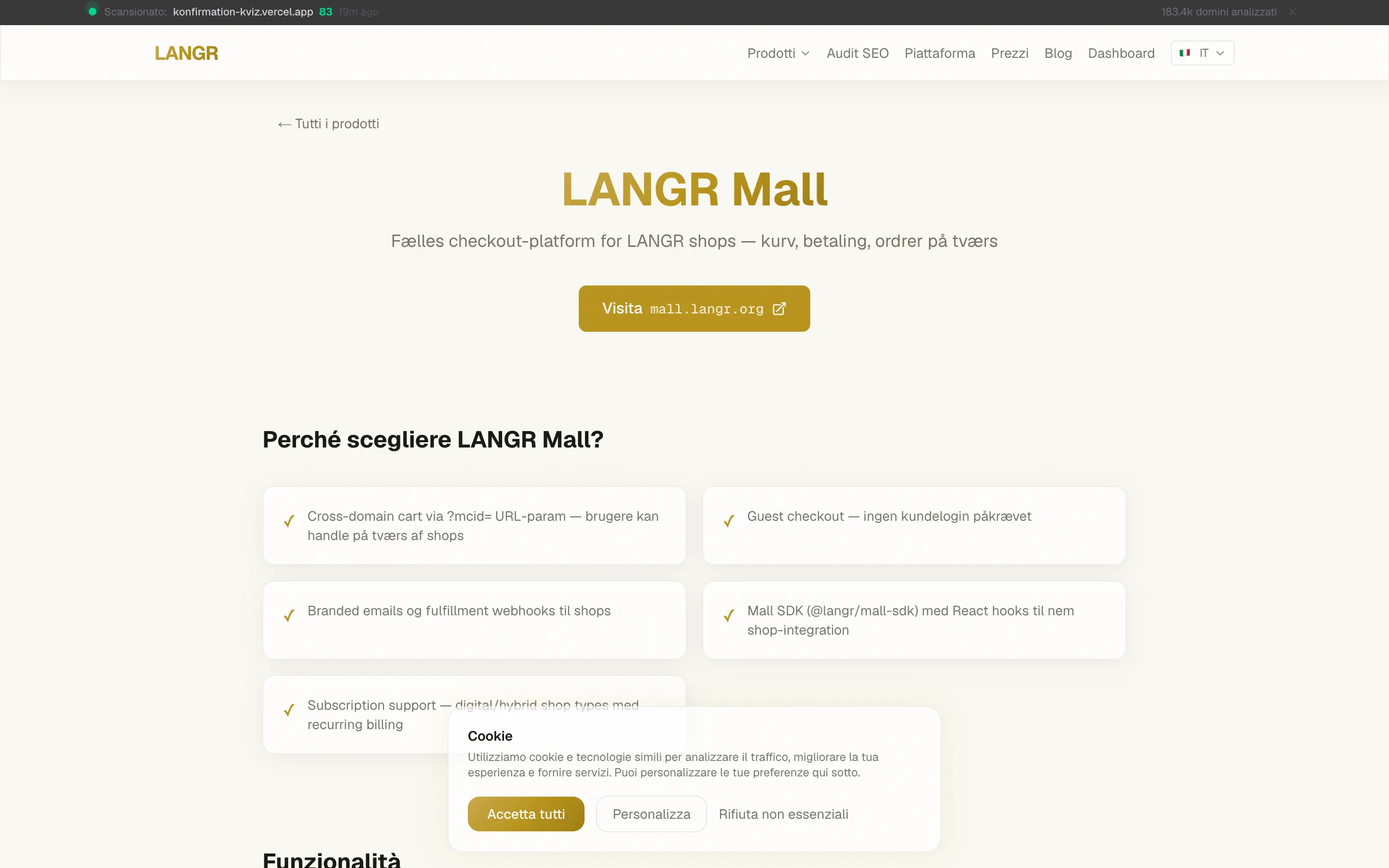 LANGR Mall
