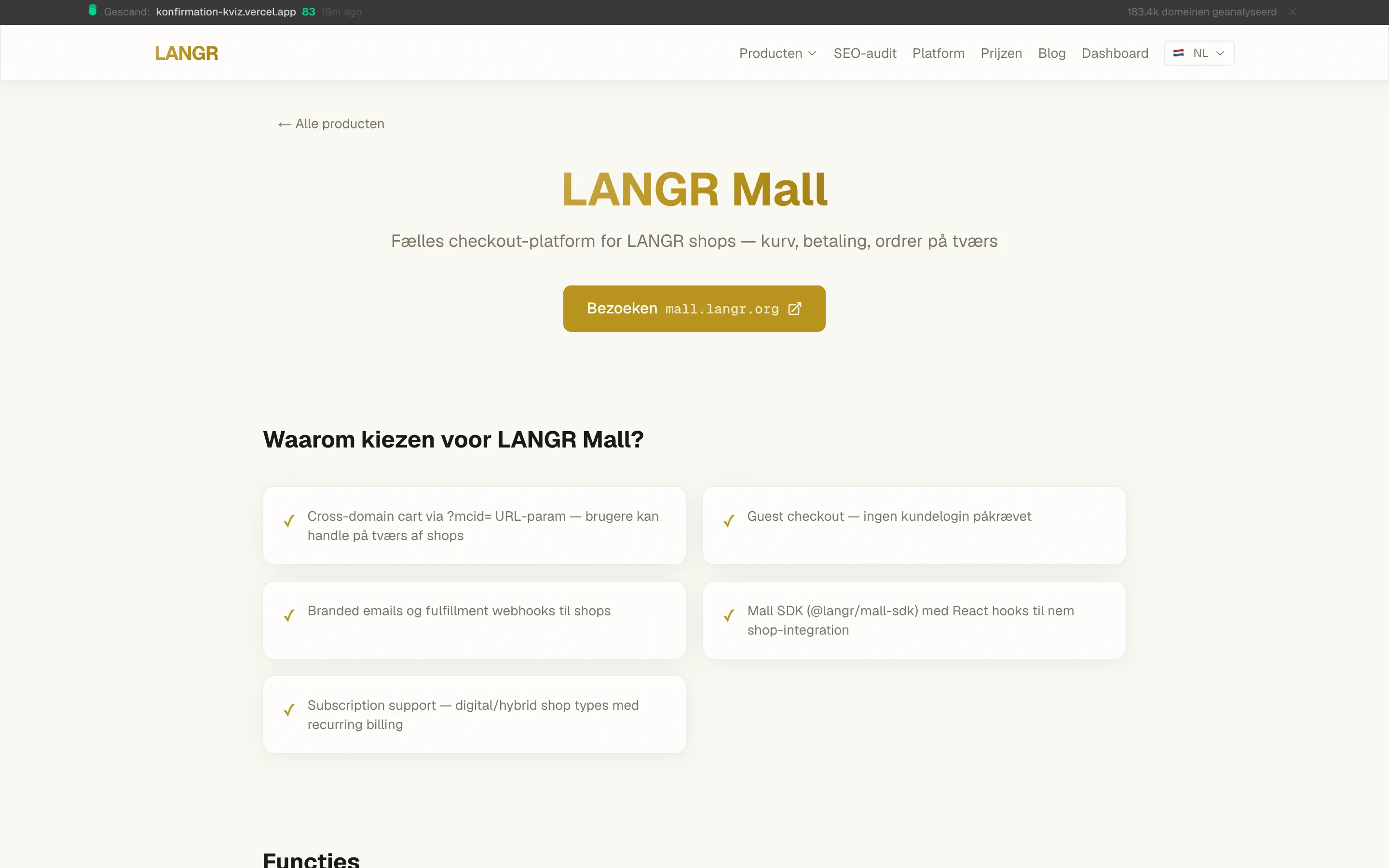 LANGR Mall