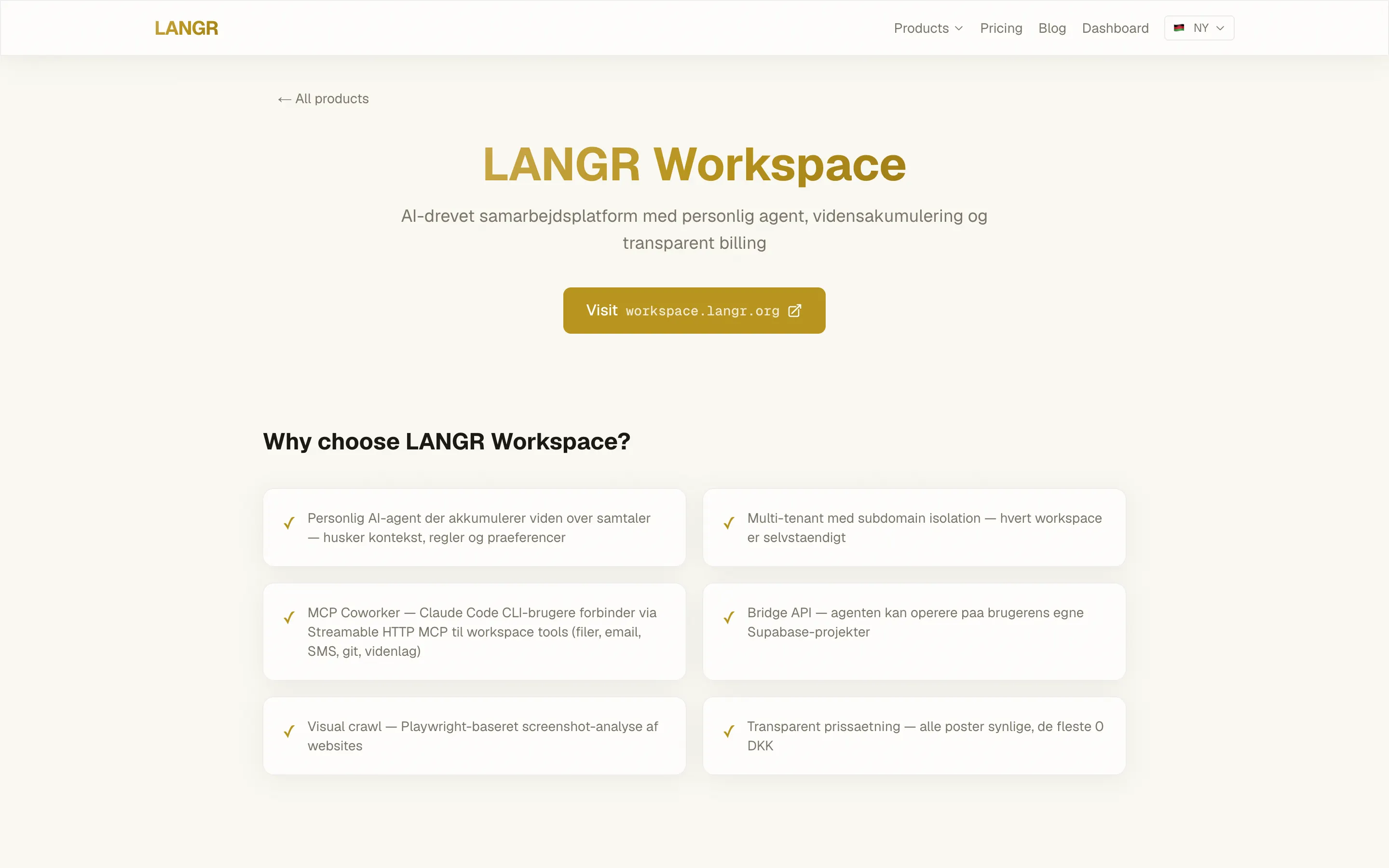 LANGR Workspace