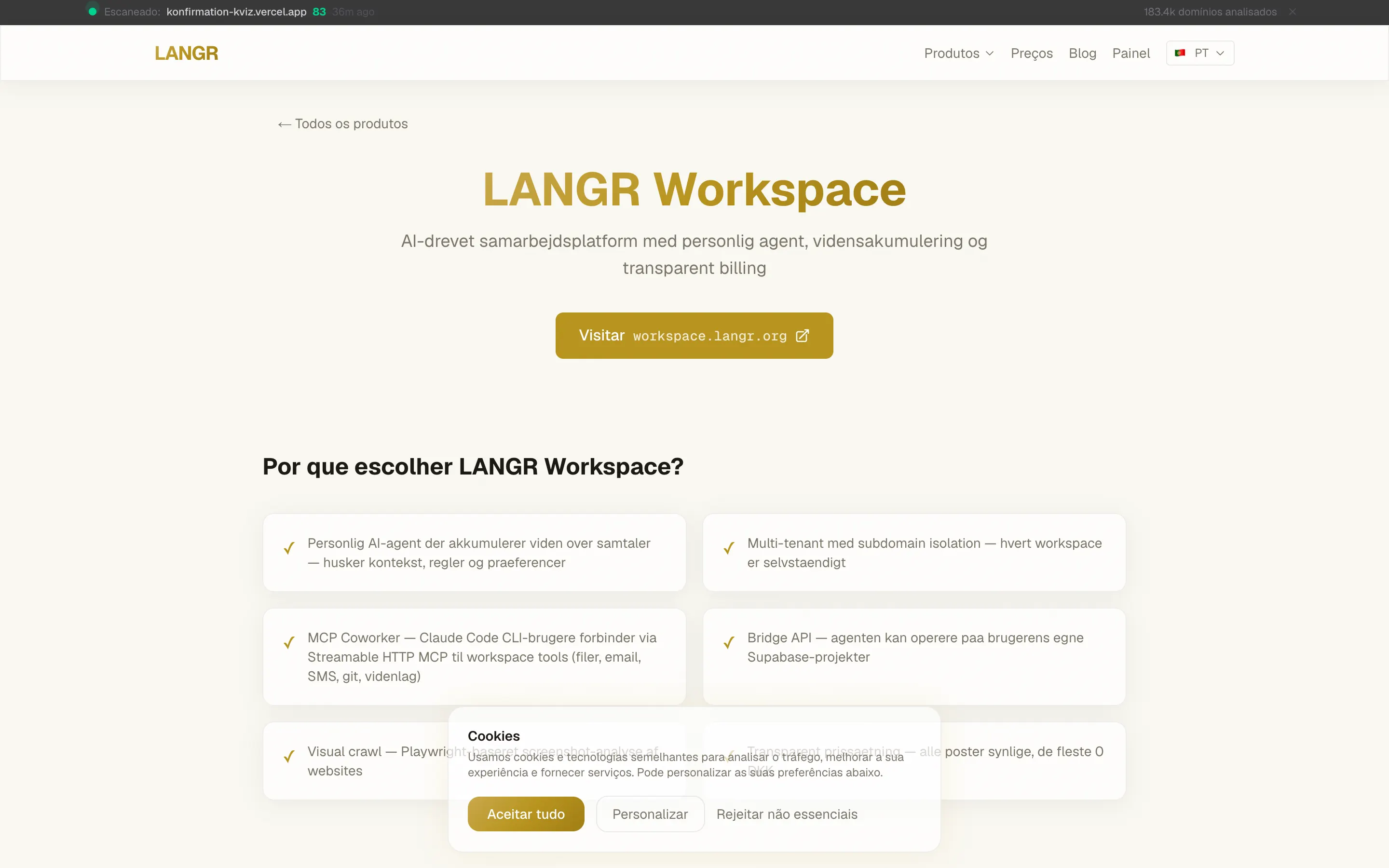 LANGR Workspace