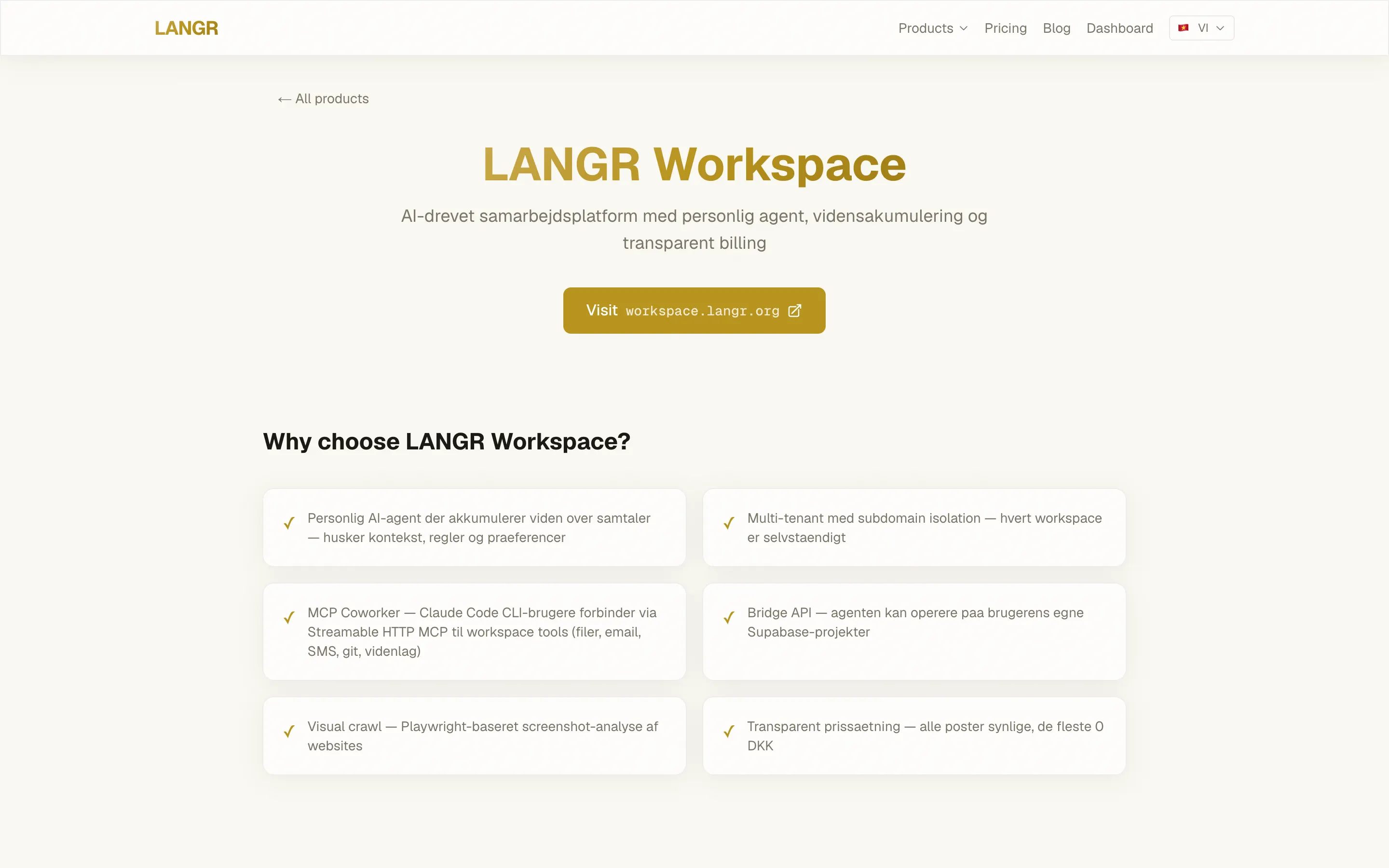 LANGR Workspace
